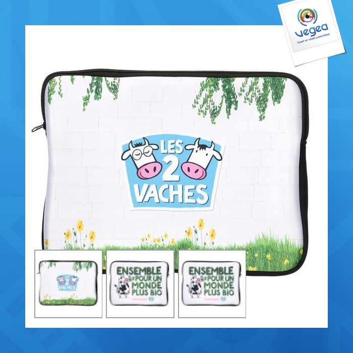 Housse avec logo neoprene pour tablette