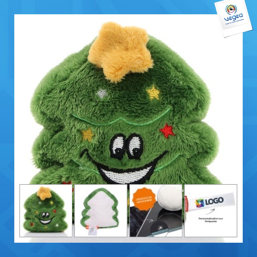Peluche sapin de noël personnalisé - mbw