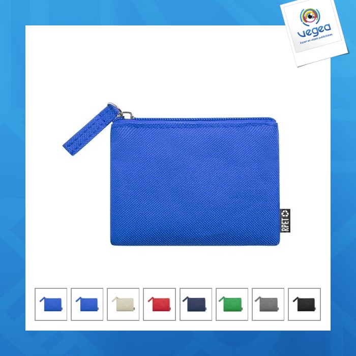 Petit porte-monnaie promotionnel recyclé