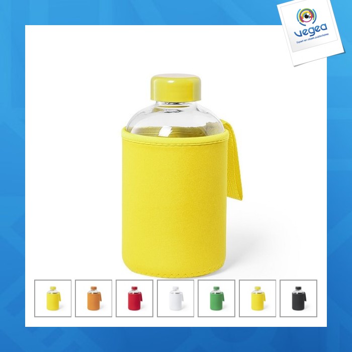Gourde personnalisable en verre 60cl