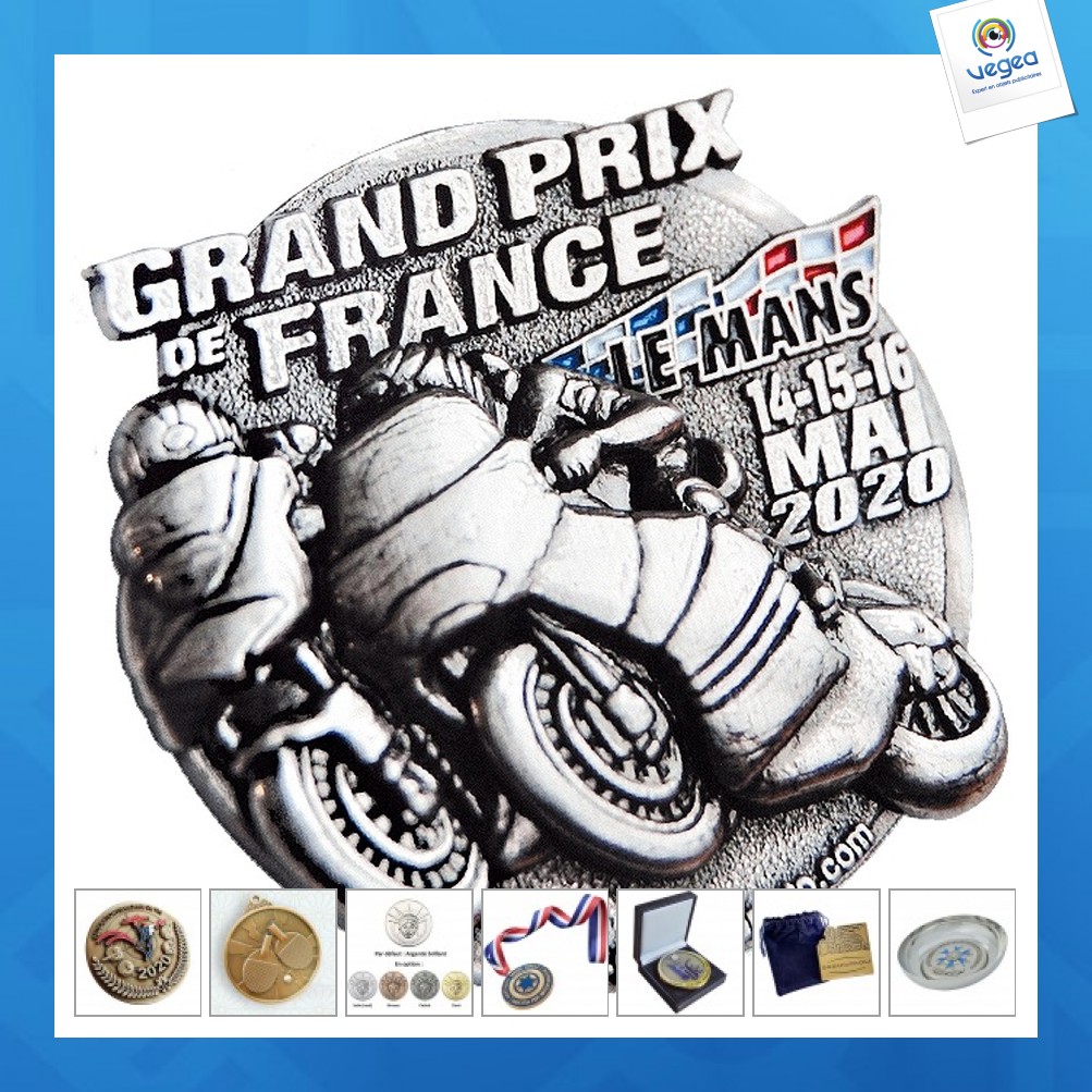 Médaille publicitaire sport 