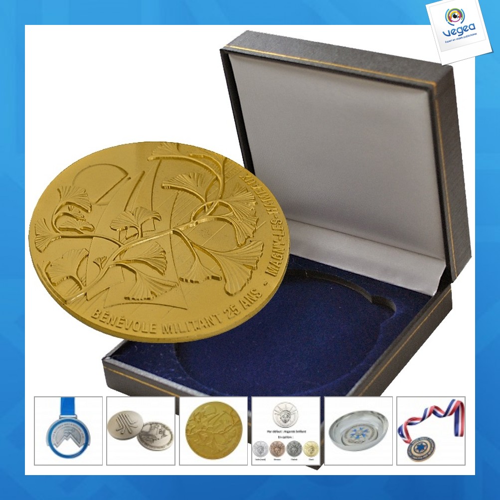 Médaille personnalisable du travail