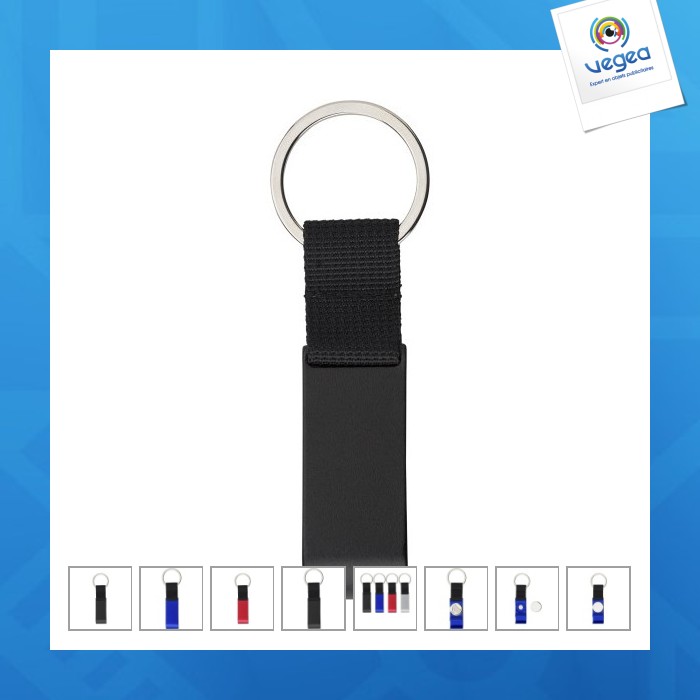 Décapsuleur personnalisable avec porte-clés et jeton de caddie