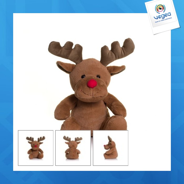 Peluche renne promotionnelle