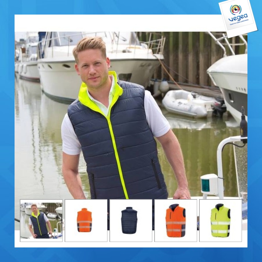 Bodywarmer réversible