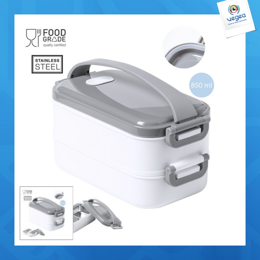 Lunch box personnalisée thermique d´une capacité de 850ml