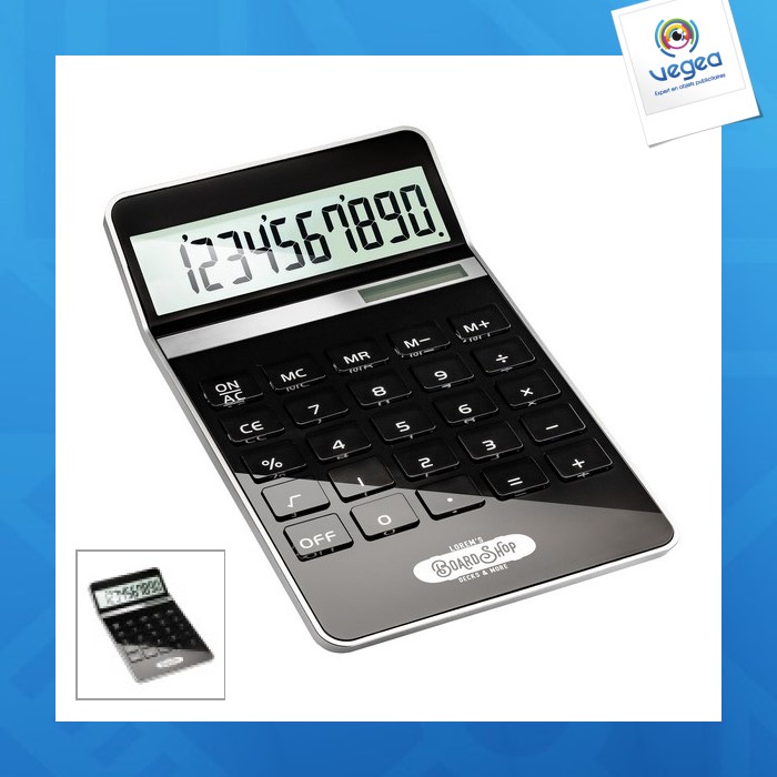 Calculatrice solaire publicitaire reeves