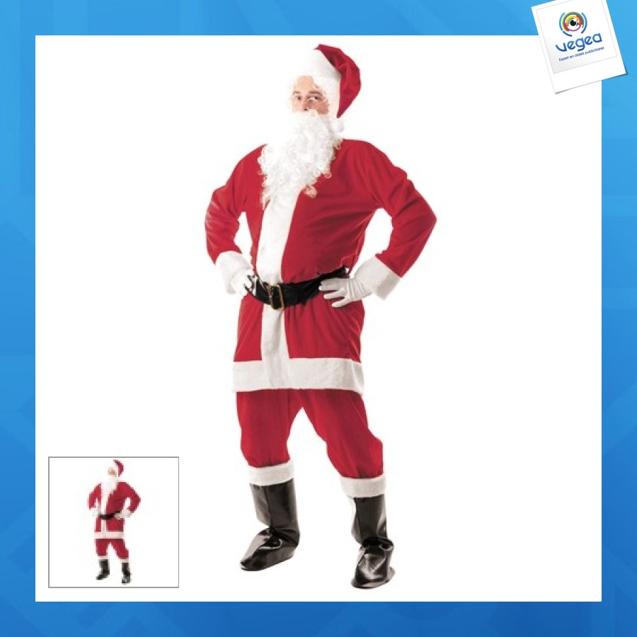 Costume père noël luxe