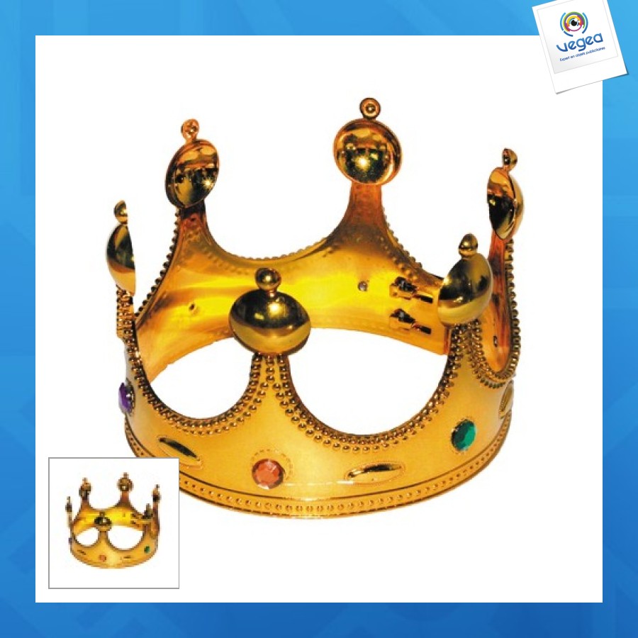 Couronne publicitaire de roi
