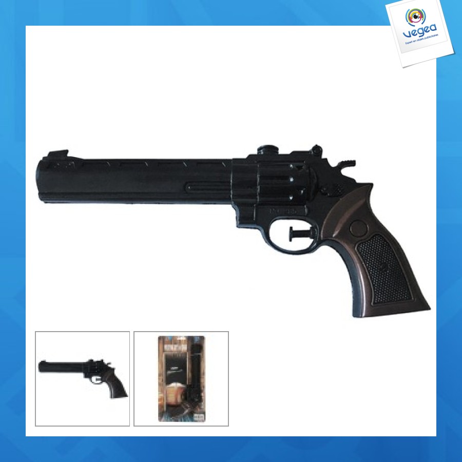 Pistolet à eau personnalisable cowboy 28cm