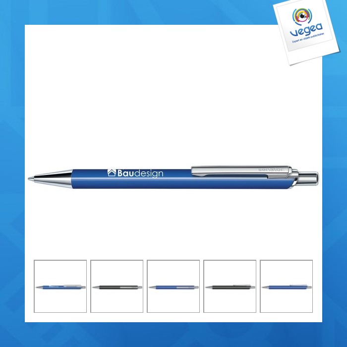 Stylo bille arvent glossy