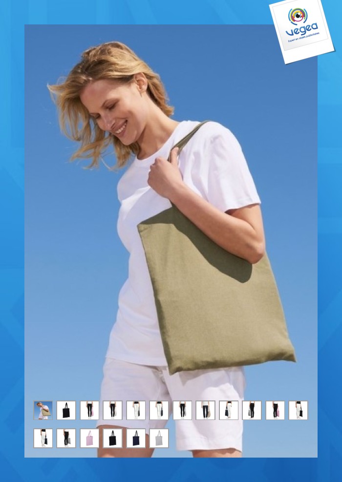 Sac publicitaire en toile 100% recyclée awake