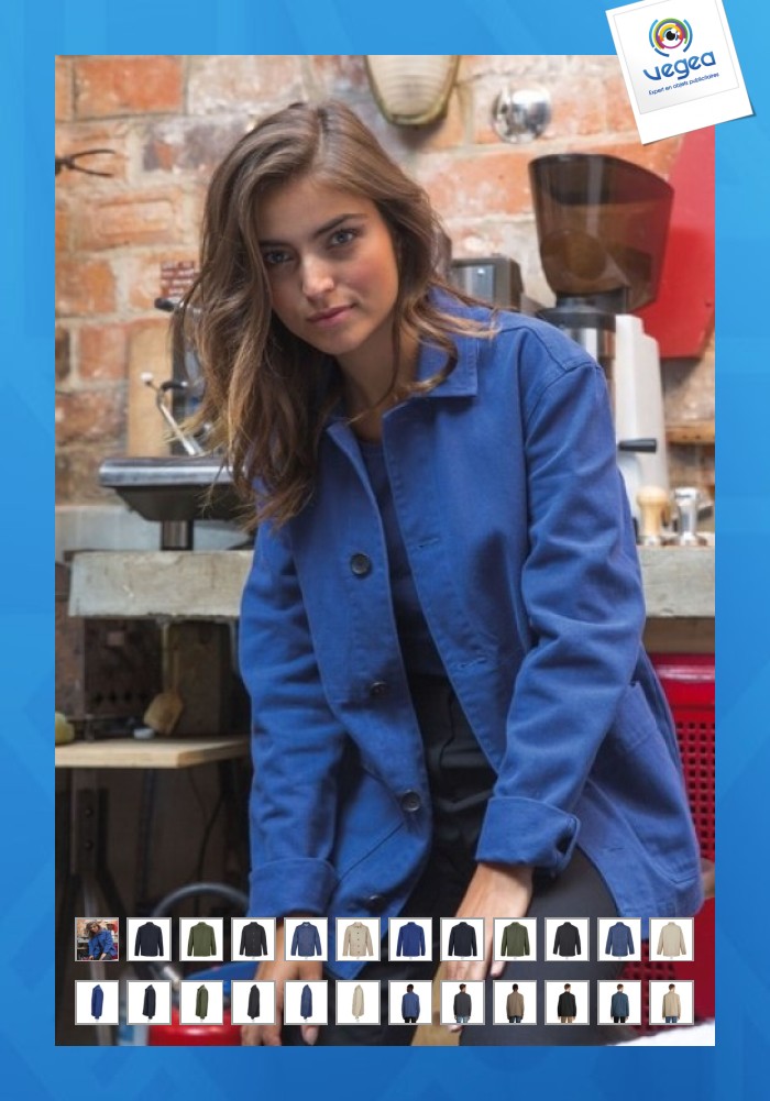 Veste en coton bio neoblu