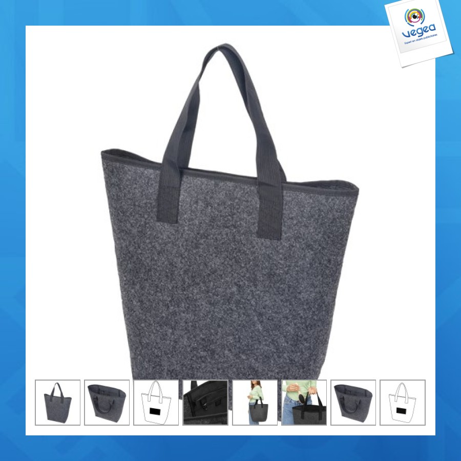 Sac publicitaire de shopping en feutre