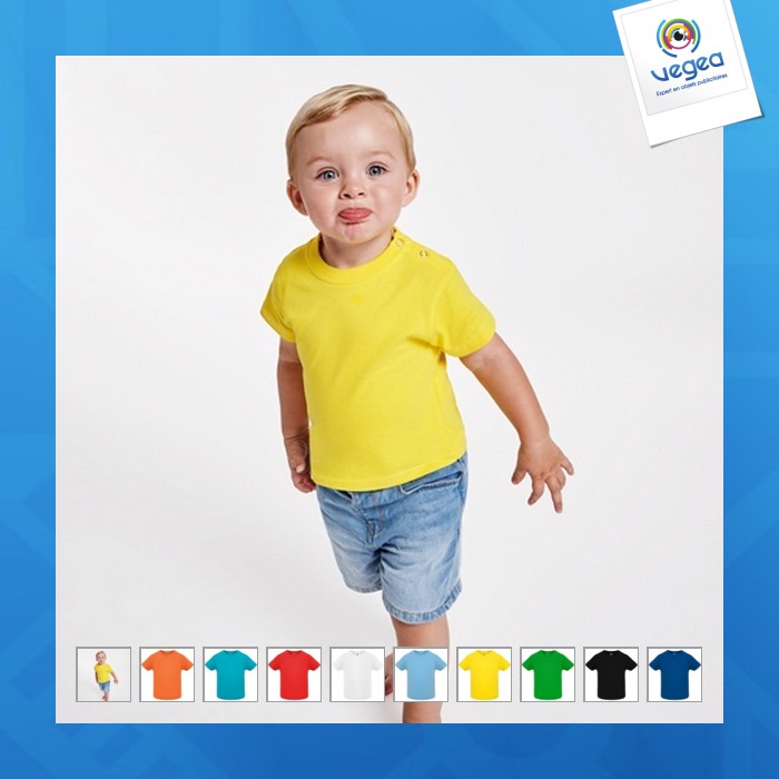 Baby - t-shirt personnalisé manches courtes, spécial pour bébé,