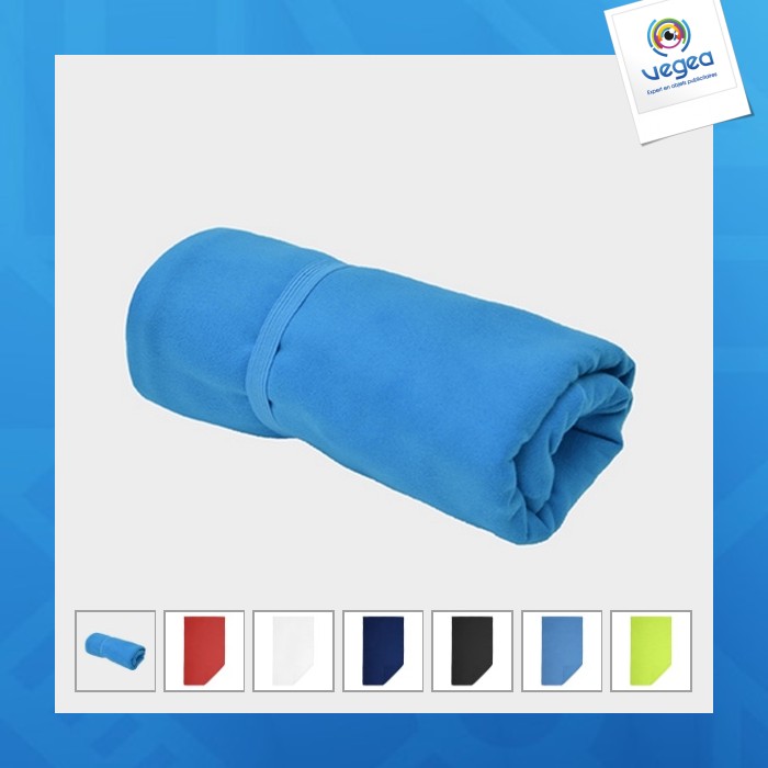 Cork - serviette de bain avec logo multisport microfibre