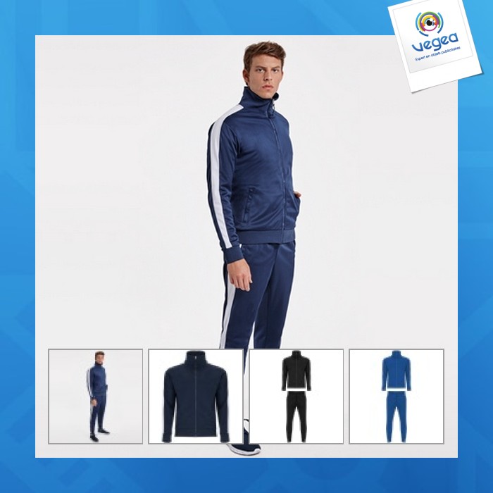 Creta - survêtement personnalisable composé d´une veste et un pantalon