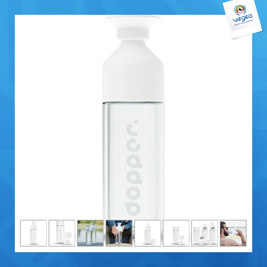 Bouteille en verre isolante 45cl dopper