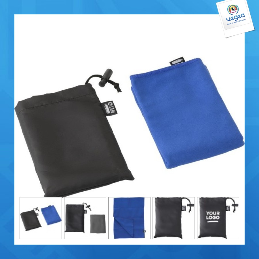 Serviette de sport en rpet