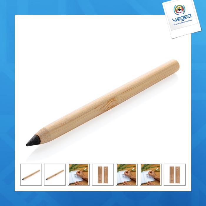 Crayon en bambou presque inusable (durée de 100 crayons)