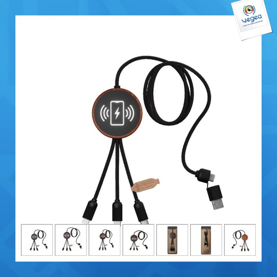 Câble eco en bois 10w
