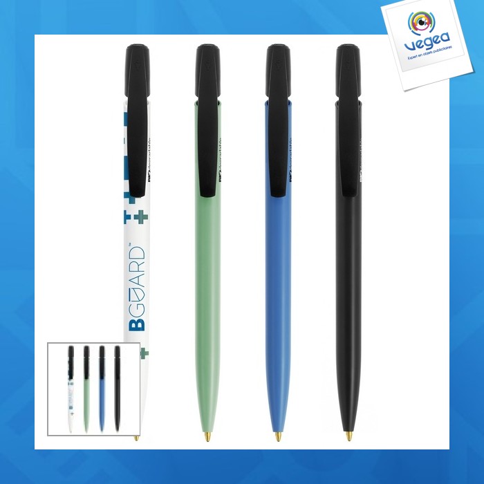Bic® media clic bio based bguard™ antibacterial ballpen