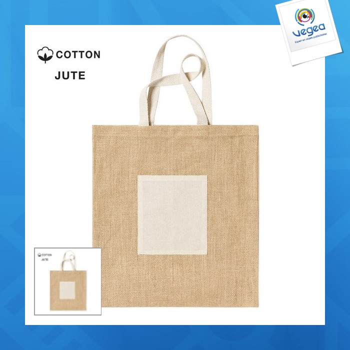 Sac en jute promotionnel