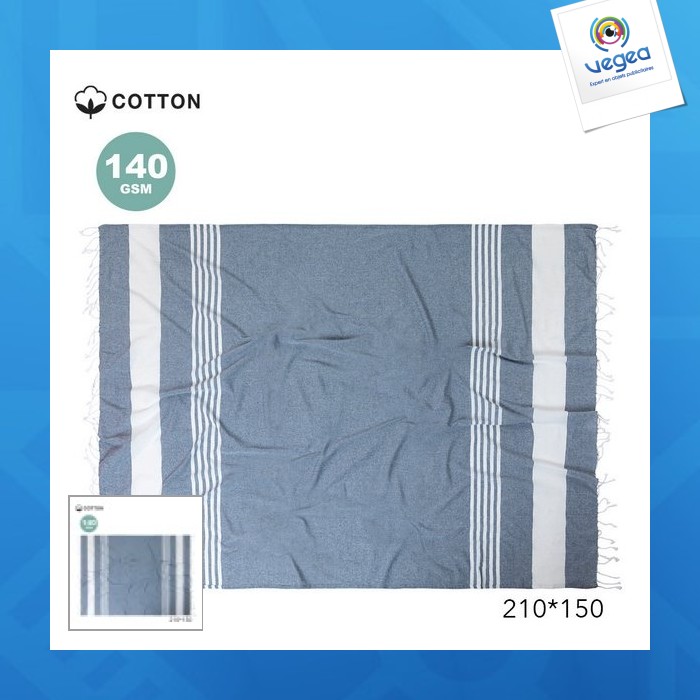Natte de plage personnalisable