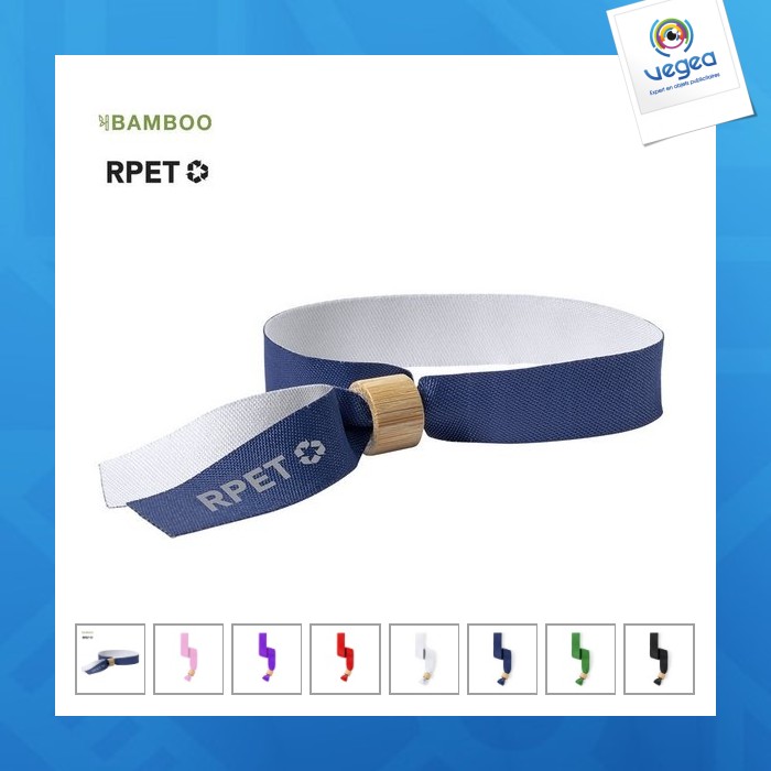 Bracelet évènementiel en rpet