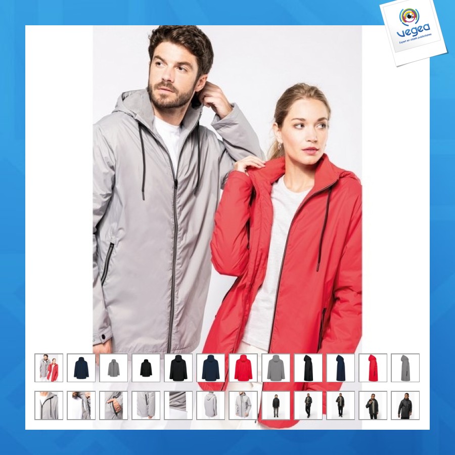 Coupe-vent personnalisable doublé en micropolaire