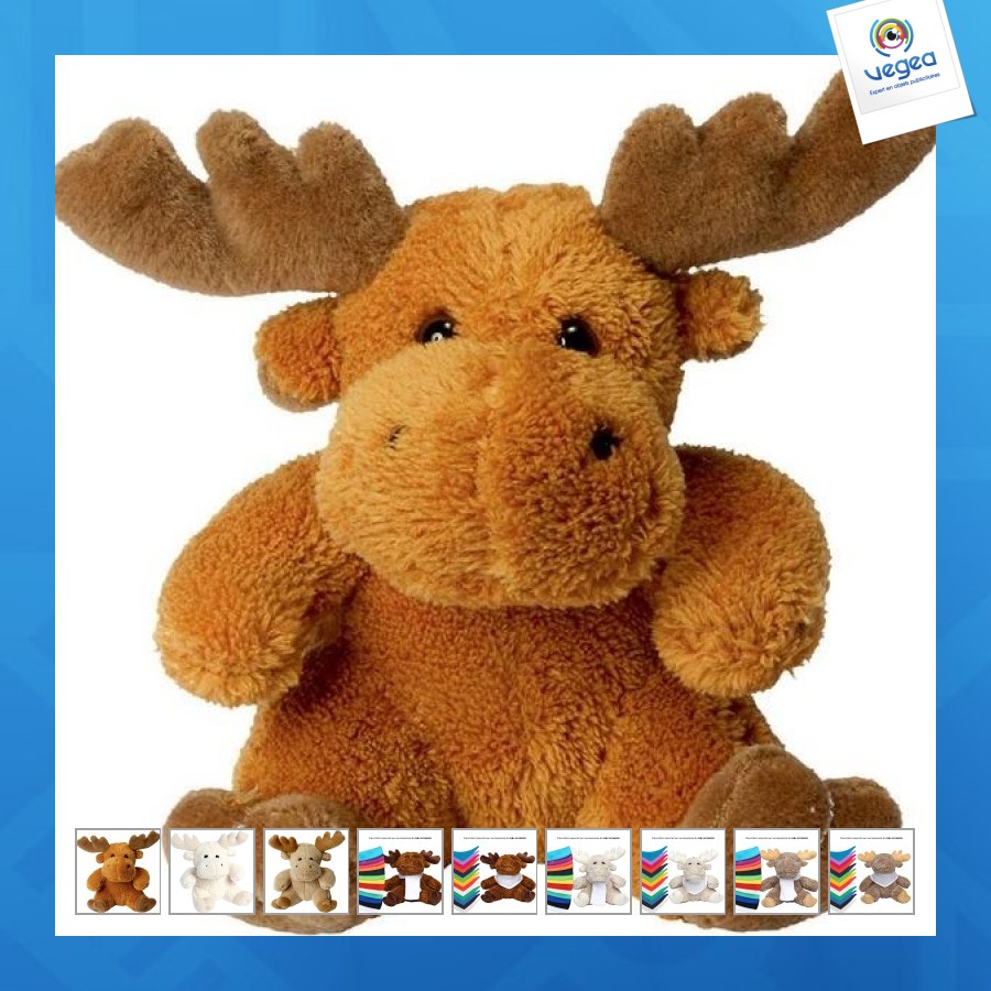 Peluche élan publicitaire - mbw