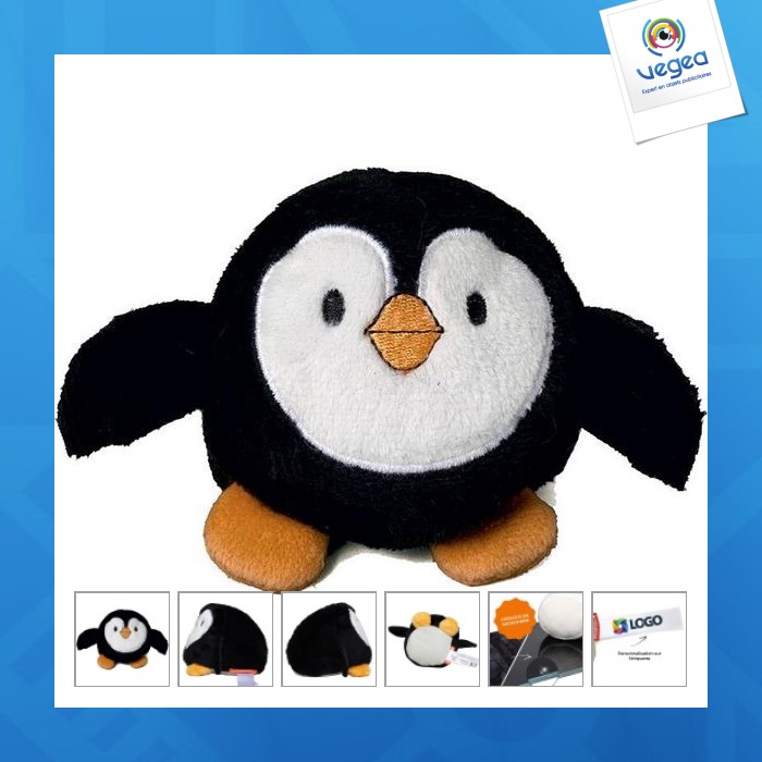 Peluche pingouin promotionnelle - mbw