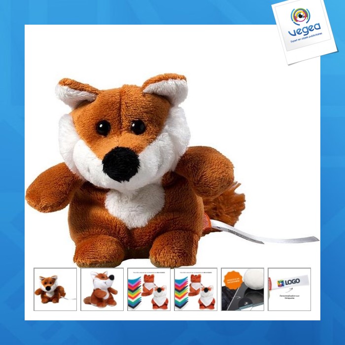Peluche renard personnalisée - mbw