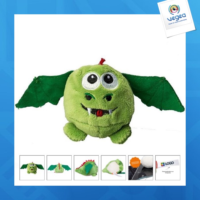 Peluche dragon publicitaire - mbw