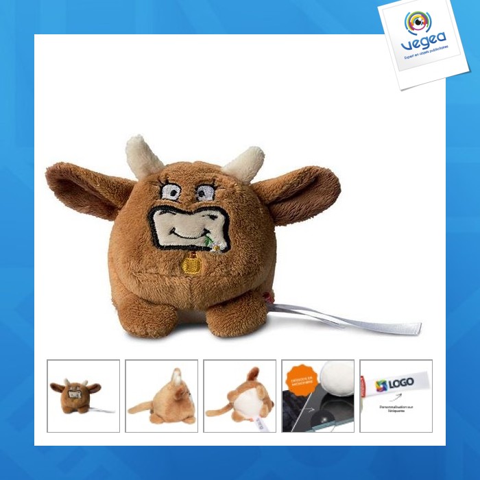 Peluche vache personnalisable - mbw
