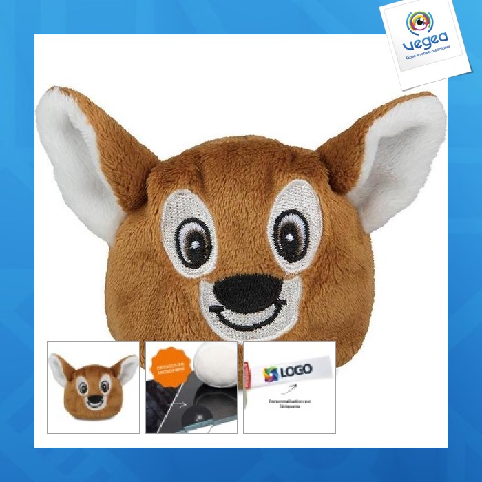 Peluche publicitaire cerf - mbw