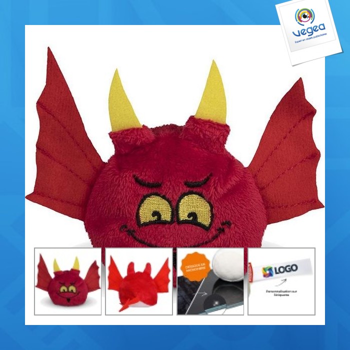 Peluche publicitaire diable - mbw