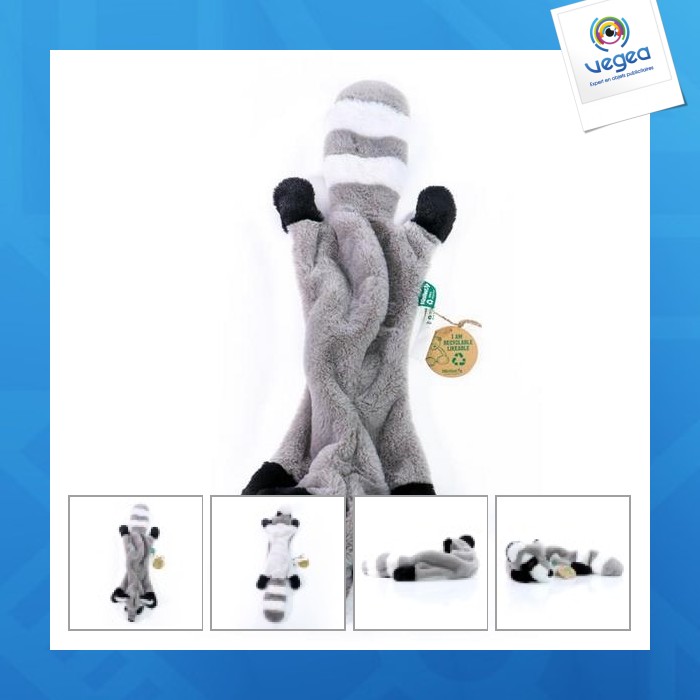 Peluche raton laveur promotionnelle - mbw