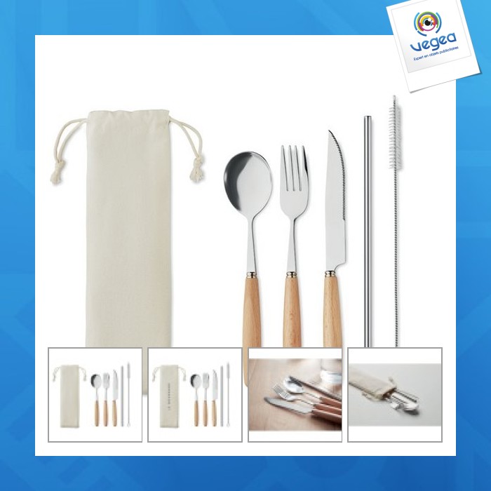 Ensemble de couverts en acier inoxydable