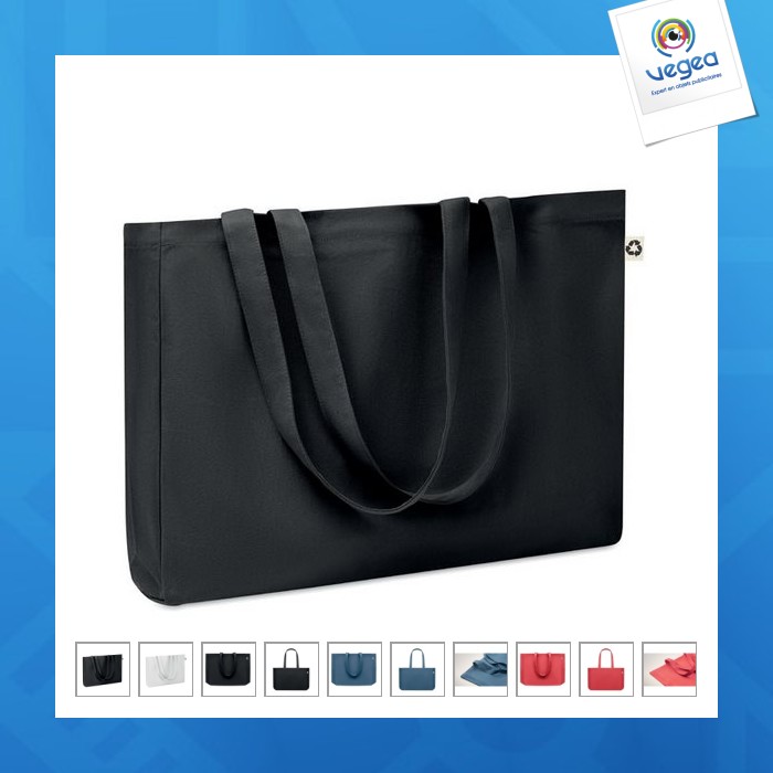 Sac toile recyclée 280g/m²