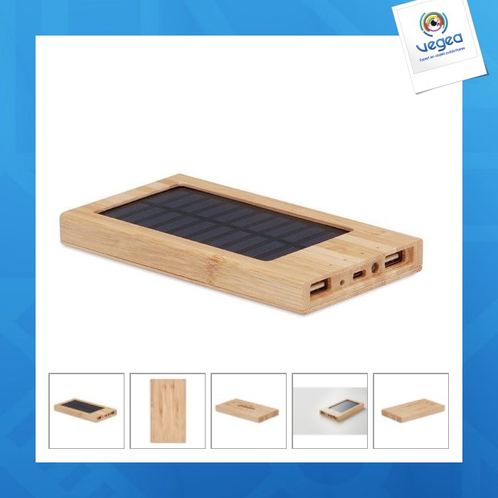 Powerbank solaire personnalisable 4000mah