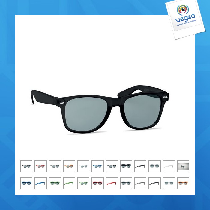 Lunettes personnalisables de soleil en rpet