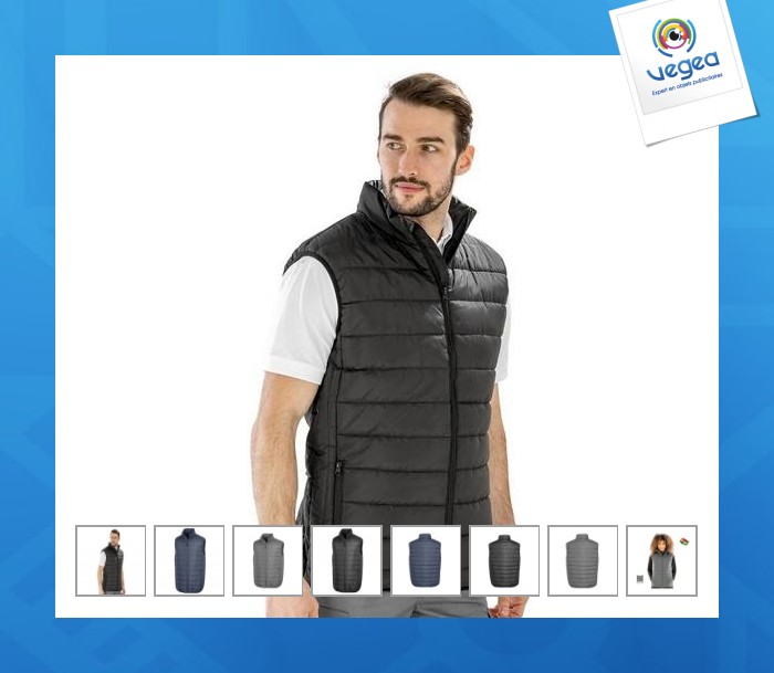 Bodywarmer matelassé