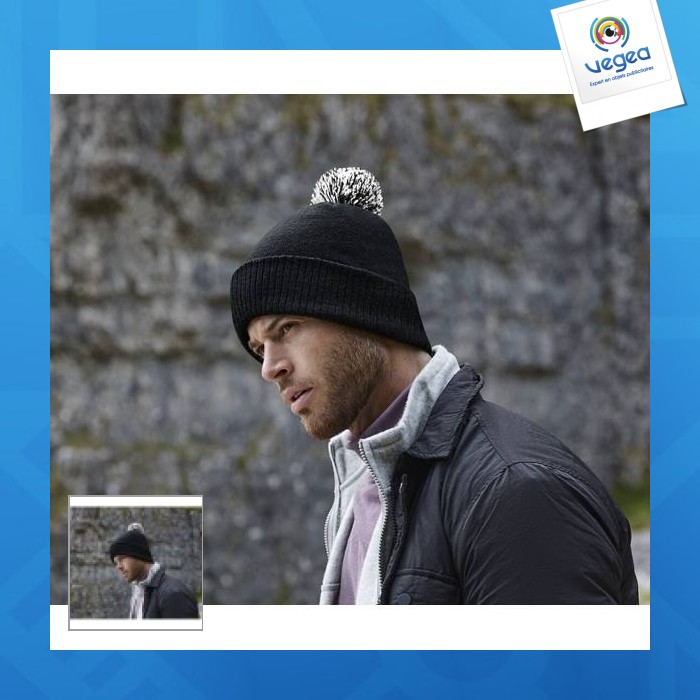 Bonnet snowstar® en polyester recyclé