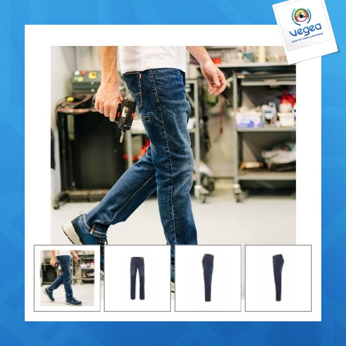 Coupe slim. fermeture zippée avec bouton