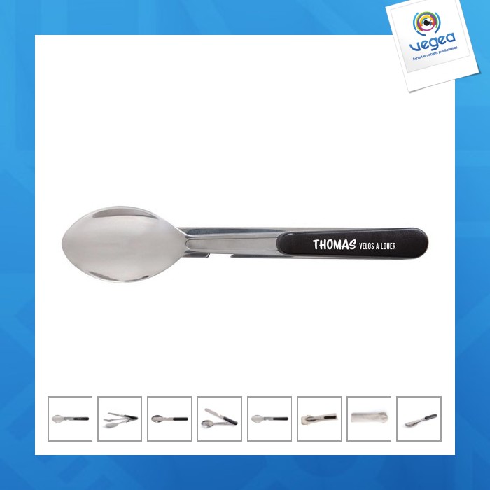 Set couverts personnalisables décapsuleur (+tampographie ta71)