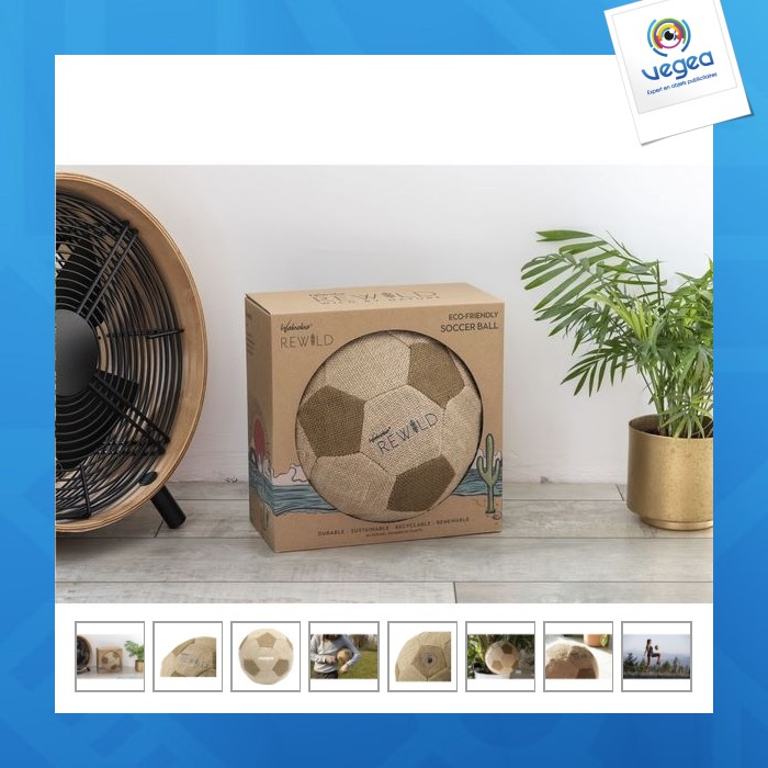 Waboba sustainable sport item - soccerball football