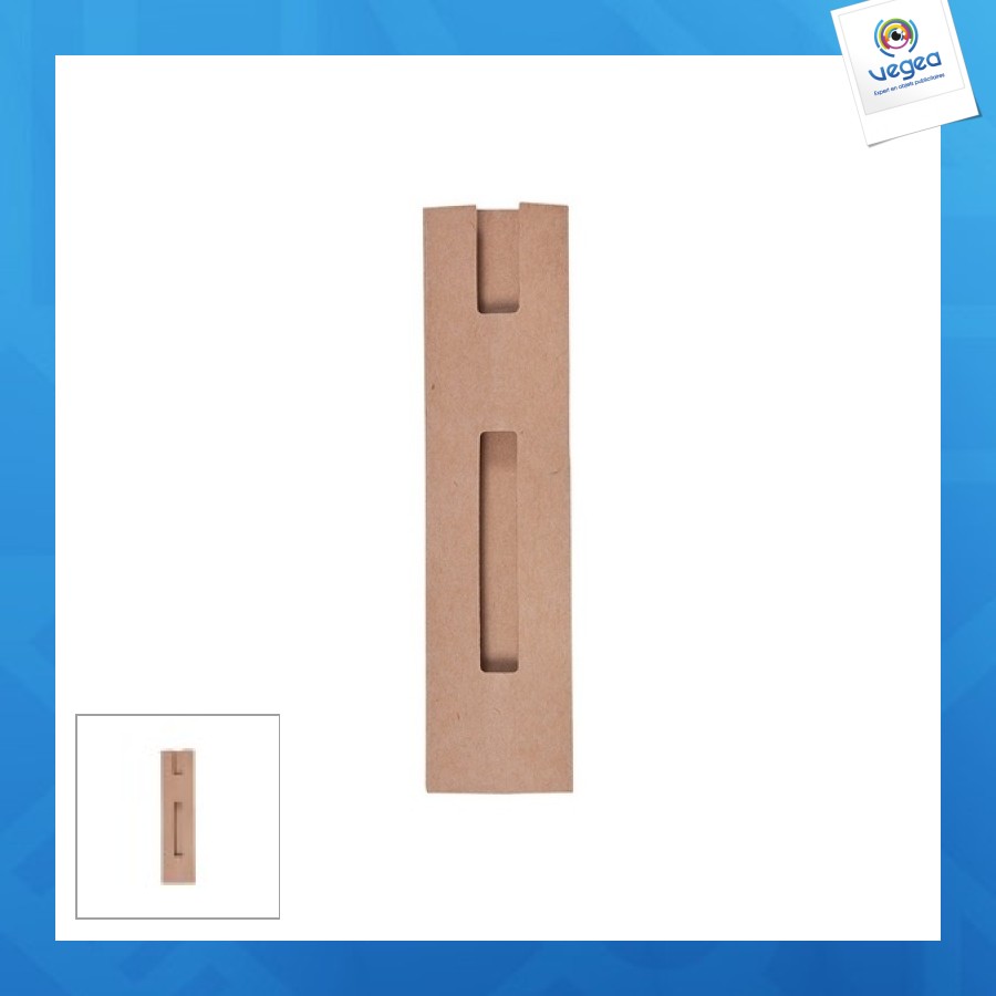 Etui stylo en carton recyclé
