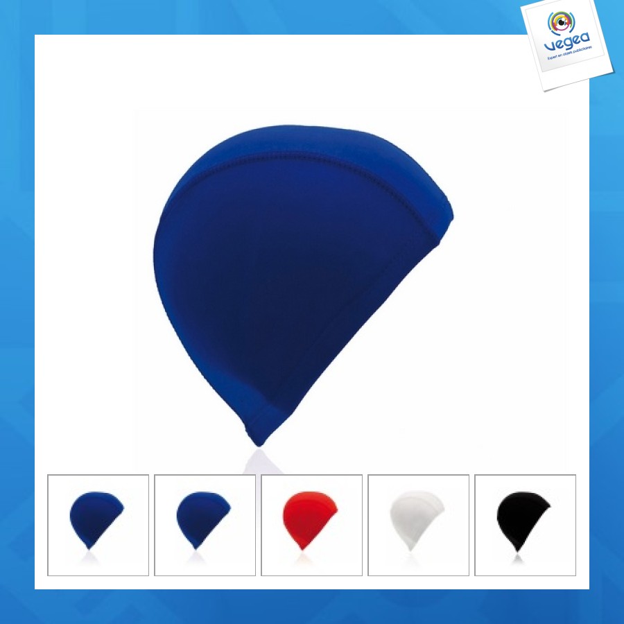 Bonnet de bain en tissu personnalisable