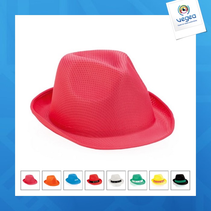 Chapeau personnalisable en polyester 1er prix